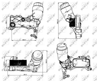 WILMINK GROUP wg1720091 -  масляный радиатор, двигательное масло